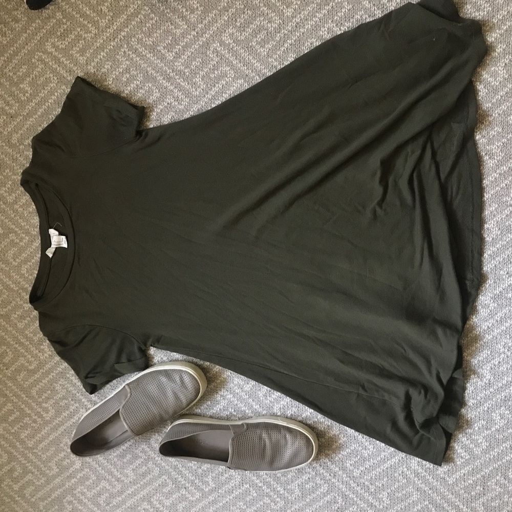 Green forever 21 shift dress - Picture 3 of 3